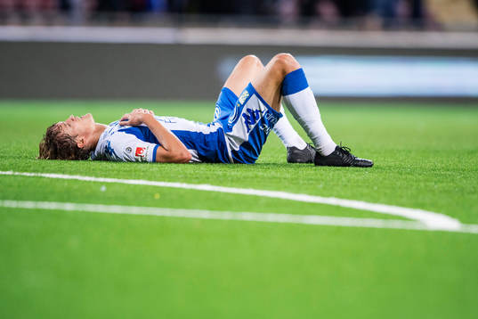IFK Göteborgs Thomas Rogne deppar