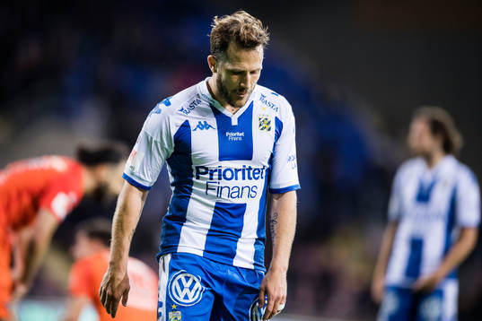 IFK Göteborgs Tobias Hysén deppar