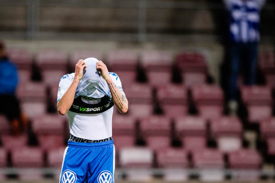 IFK Göteborgs Sören Rieks deppar