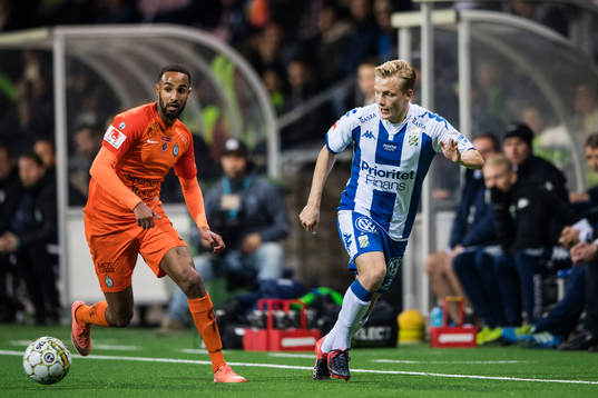 AFC Eskilstunas Ferid Ali och IFK Göteborgs Billy