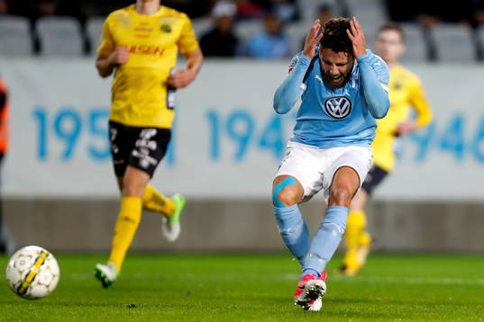Malmö FFs Erdal Rakip deppar
