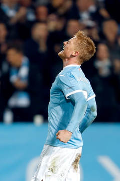 Malmö FFs Anders Christiansen jublar