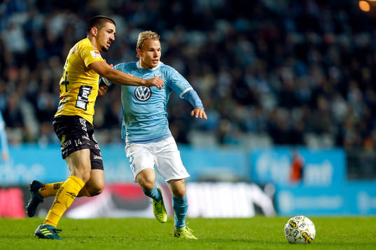 Elfsborgs Ibrahim Dresevic och Malmö FFs Oscar Lewicki