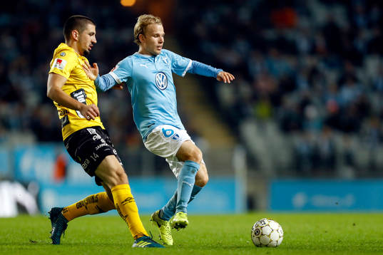 Elfsborgs Ibrahim Dresevic och Malmö FFs Oscar Lewicki