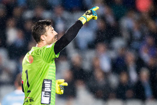 Elfsborgs målvakt Kevin Stuhr Ellegaard