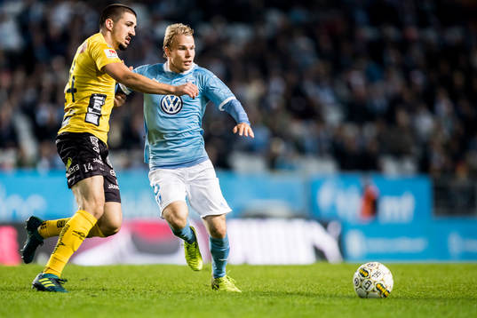 Elfsborgs Ibrahim Dresevic och Malmö FFs Oscar Lewicki