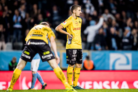 Elfsborgs Jon Jönsson och Anders Randrup deppar