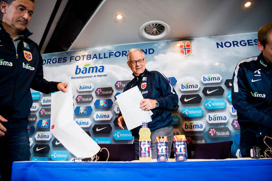 Per Joar Hansen, assistant coach of Norway, and Lars