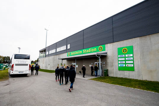 General exterior view of Jessheim stadion