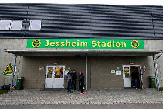 General exterior view of Jessheim stadion