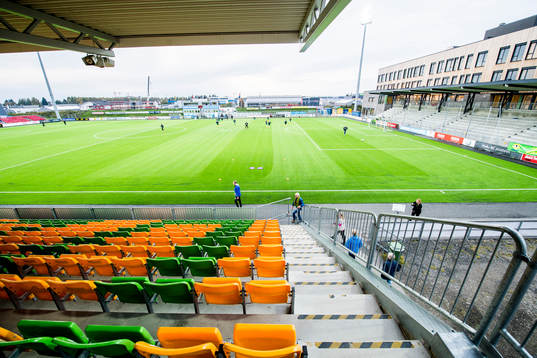 General interior view of Jessheim stadion