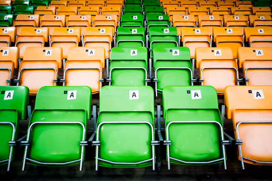 General interior view of Jessheim stadion