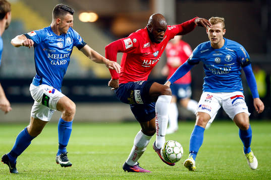 Örgrytes Hakeem Araba och Trelleborgs Alexander Blomqvist
