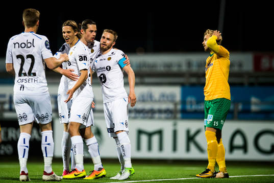 Bodø/Glimt celebrate 3-0