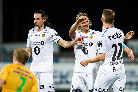 Bodø/Glimt celebrate 3-0