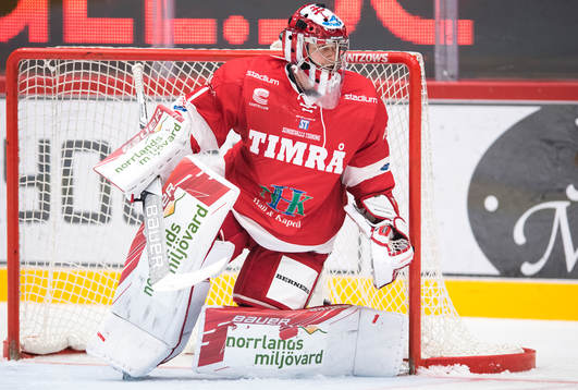 Timrås målvakt Victor Brattström