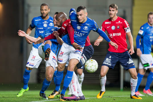 Trelleborgs Alexander Blomqvist och Dino Islamovic
