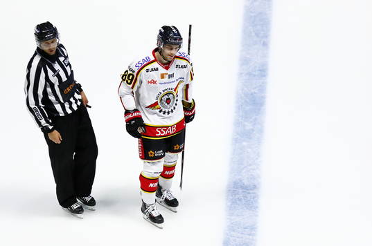Utvisning Luleås Ryan Johnston