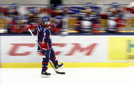 Linköpings Derek Roy jublar