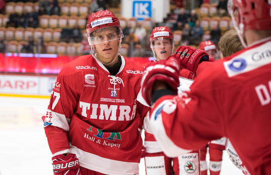 Timrås Anton Wedin jublar