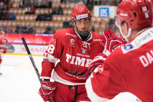 Timrås Jacob Olofsson jublar