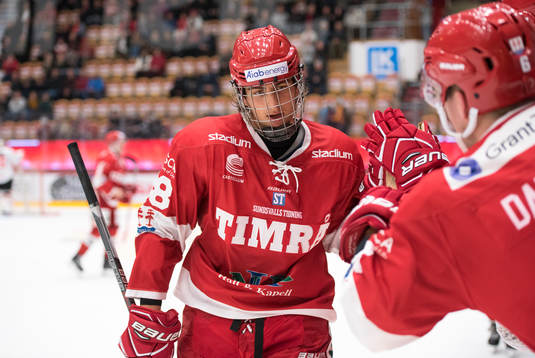 Timrås Jacob Olofsson jublar