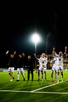 The players of Bodø/Glimt celebrate