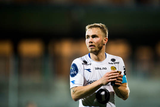 Trond Olsen of Bodø/Glimt celebrates