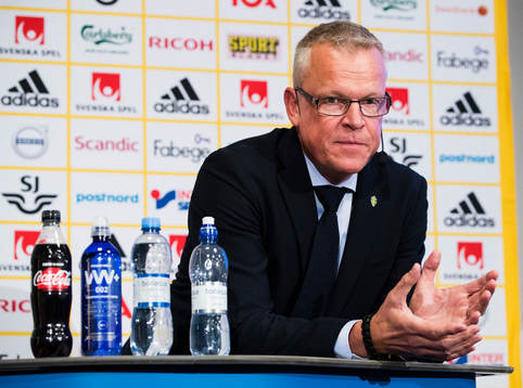 Sveriges förbundskapten Janne Andersson