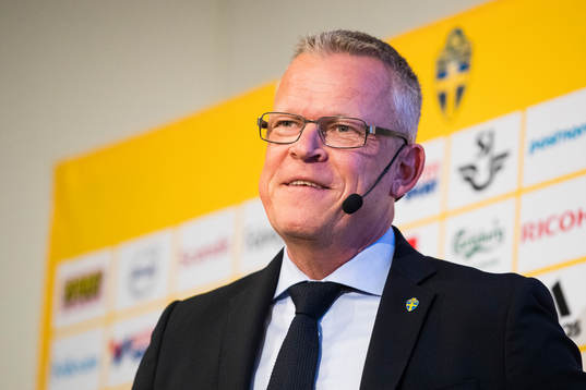 Sveriges förbundskapten Janne Andersson