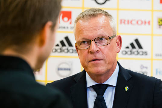 Sveriges förbundskapten Janne Andersson
