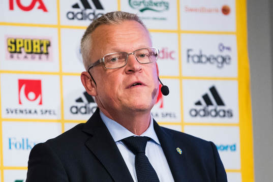 Sveriges förbundskapten Janne Andersson