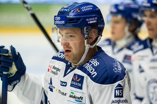 Leksands Mattias Ritola  i ishockeymatchen i