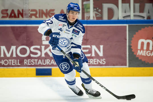 Leksands Martin Grönberg  i ishockeymatchen i