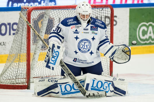 Leksands David Otter i ishockeymatchen i HockeyAllsvenskan