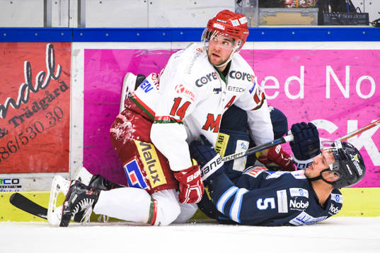 Modos Henrik Björklund och Karlskogas Richard Blidstrand