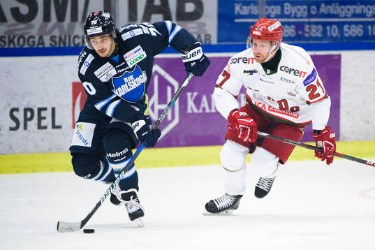 Karlskogas Simon Mattsson och Modos Martin Röymark