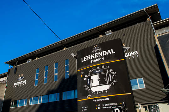 General exterior view of Lerkendal stadion