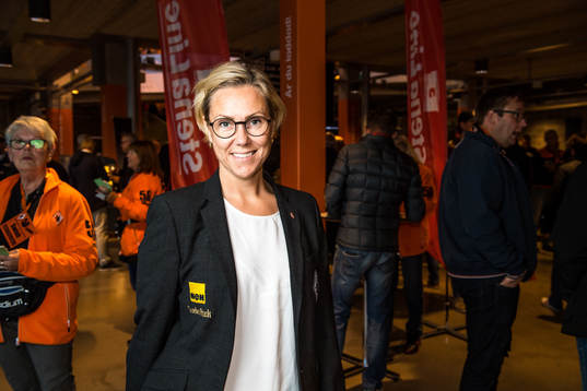 Karlskronas Klubbdirektör Charlotte Gustavsson