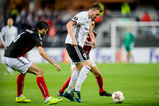 Nicklas Bendtner of Rosenborg