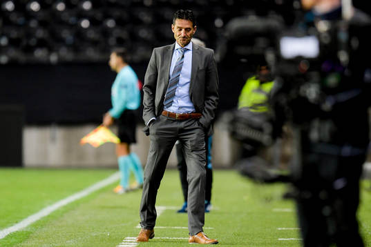 Cedomir Janevski, head coach of FK Vardar