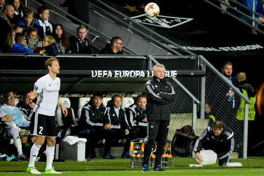 Kåre Ingebrigtsen, head coach of Rosenborg, looks