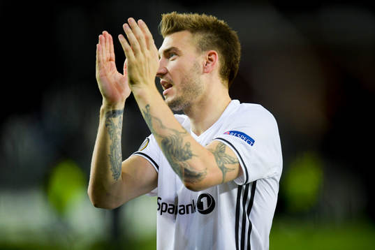 Nicklas Bendtner of Rosenborg