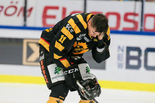 Skellefteås Henrik Hetta fick ont