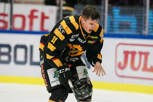 Skellefteås Henrik Hetta fick ont