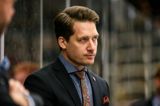 Växjös tränare Sam Hallam