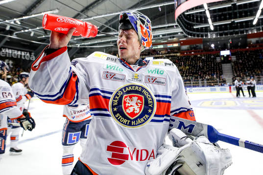 Växjös målvakt Viktor Fasth