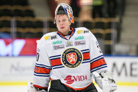 Växjös målvakt Viktor Fasth
