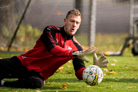 Målvakt Johan Dahlin