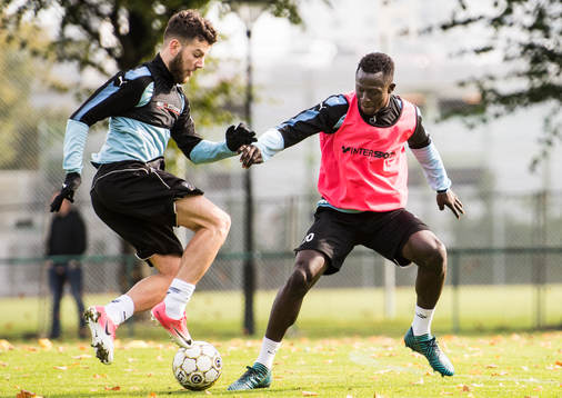Erdal Rakip och Bonke Innocent
